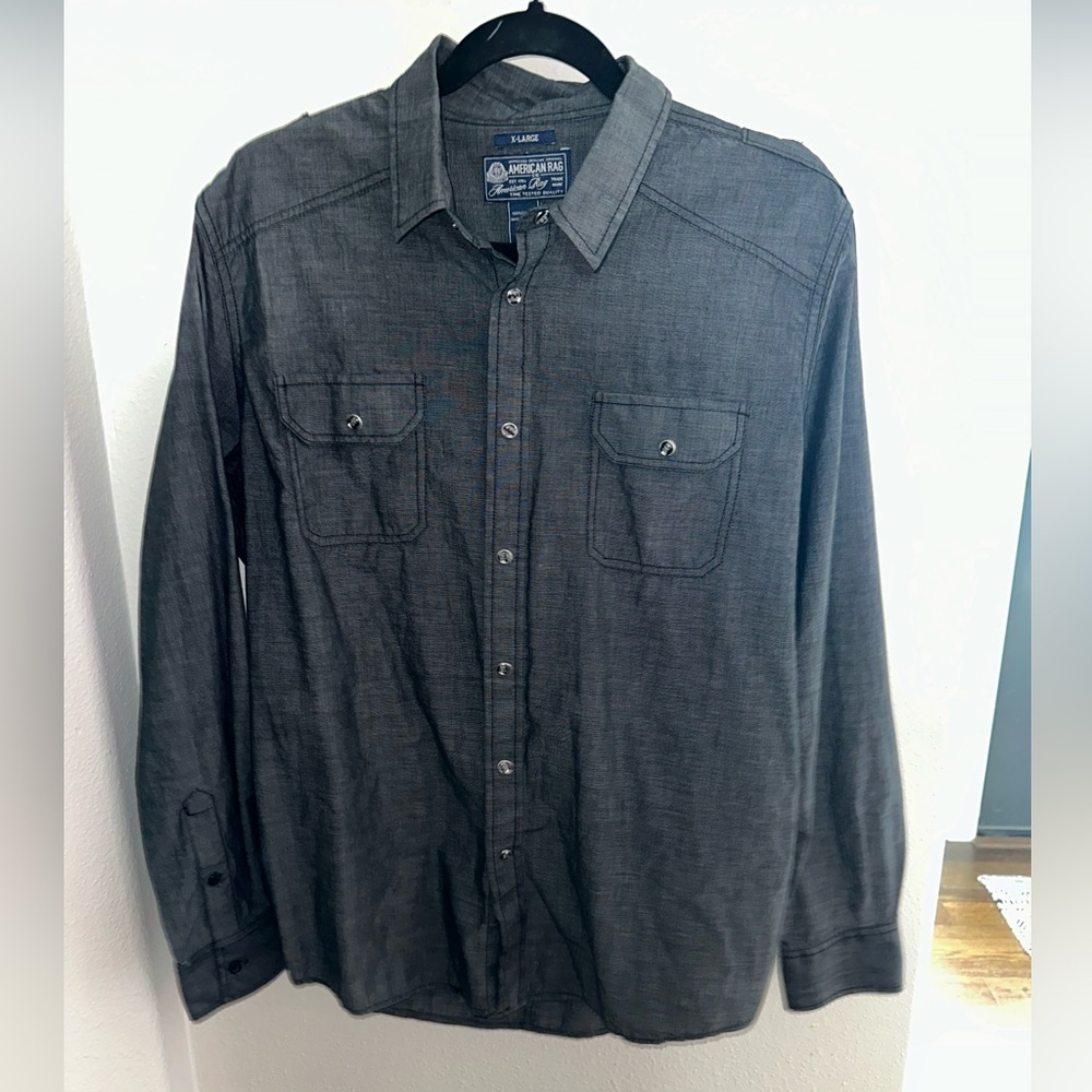Men’s American Rag Long Sleeve Button Up